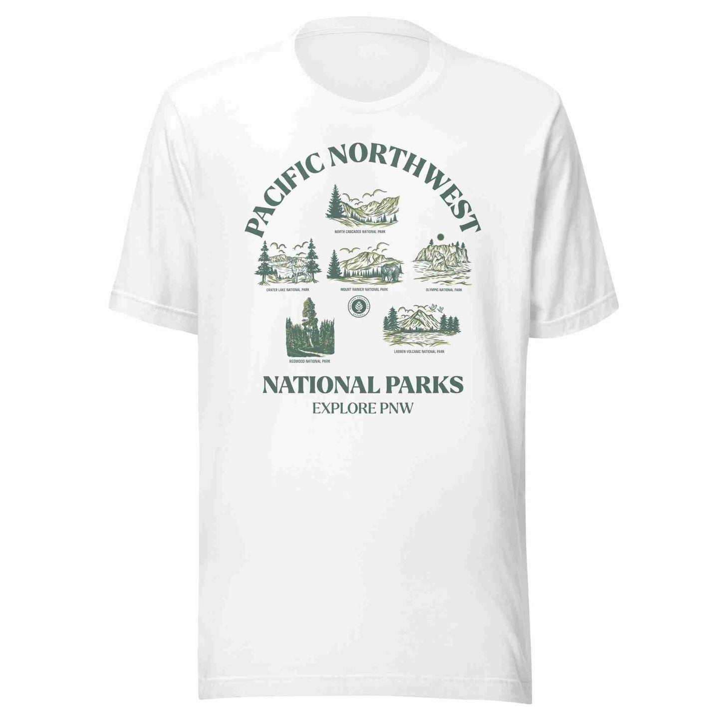 Pacific Northwest National Parks Tee