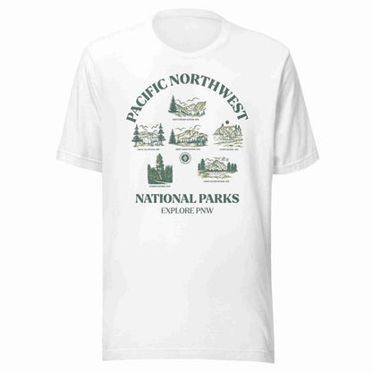 Pacific Northwest National Parks Tee