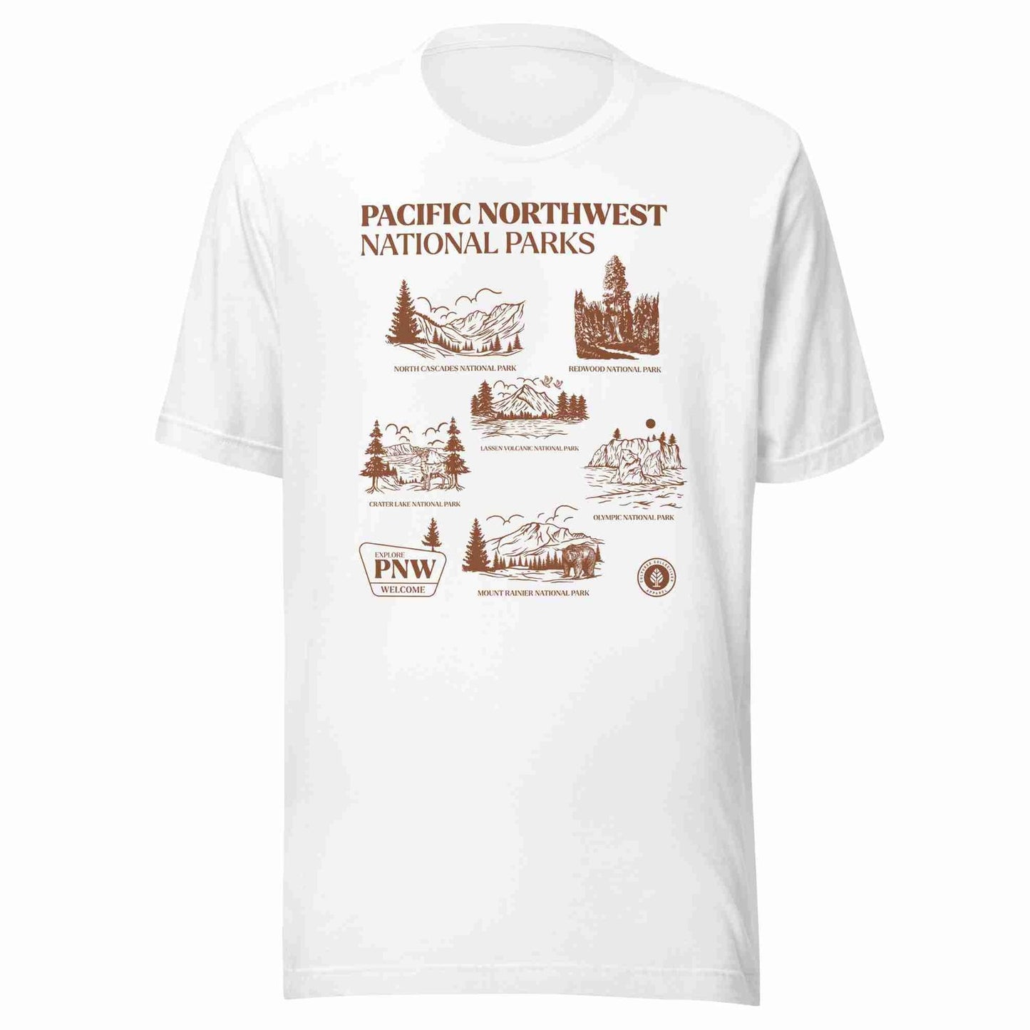 Pacific Northwest National Parks Tee v3