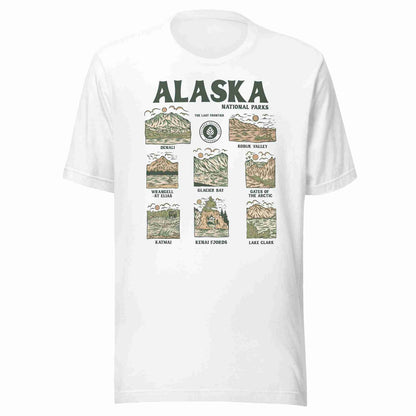 Alaska National Parks Tee