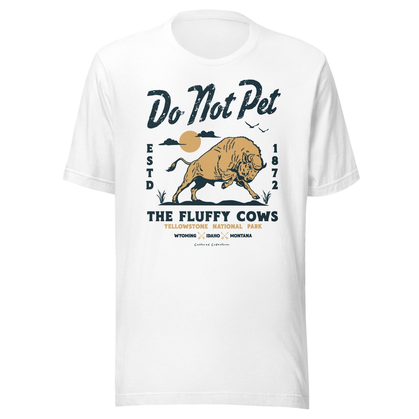 Do Not Pet The Fluffy Cows Tee