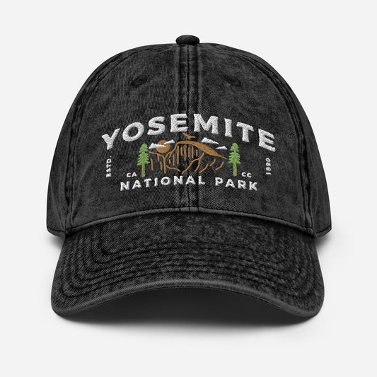 Yosemite National Park Embroidered dad hat