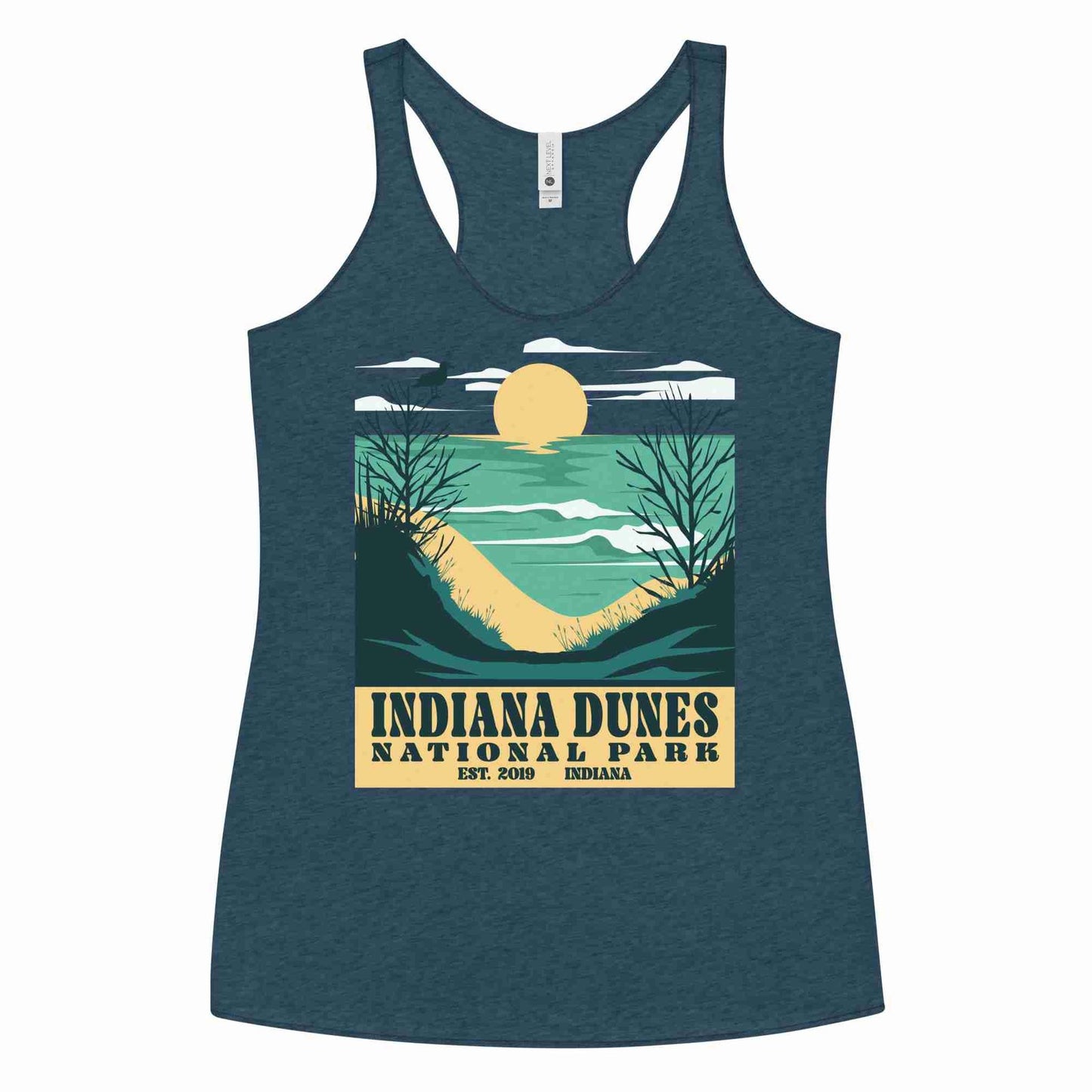 Indiana Dunes National Park Women's Racerback Tank