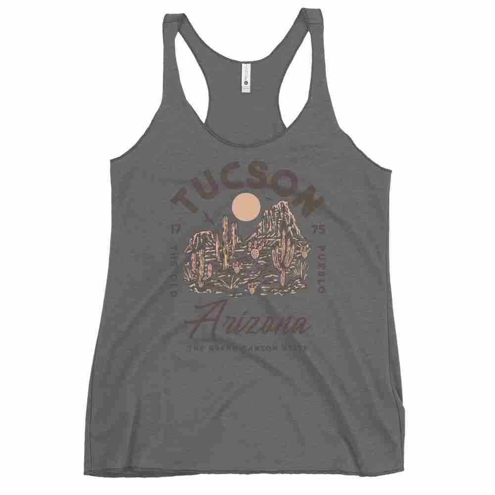 Tuscon Arizona Women's Racerback Tank