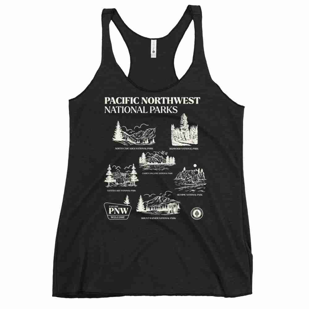 Pacific Northwest National Parks Women's Racerback Tank V2