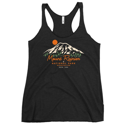 Mount Rainier National Park Women's Racerback Tank