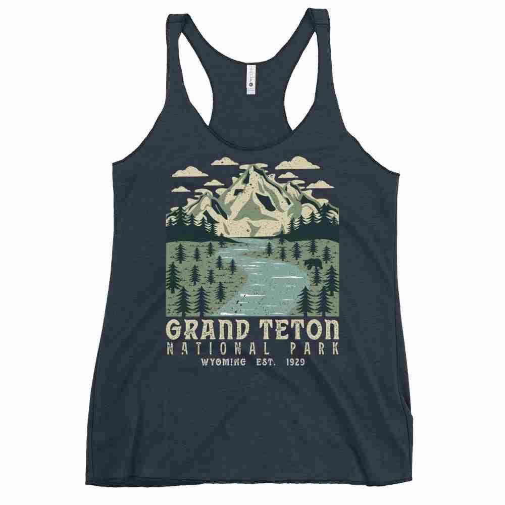 Grand Teton National Park Women's Racerback Tank