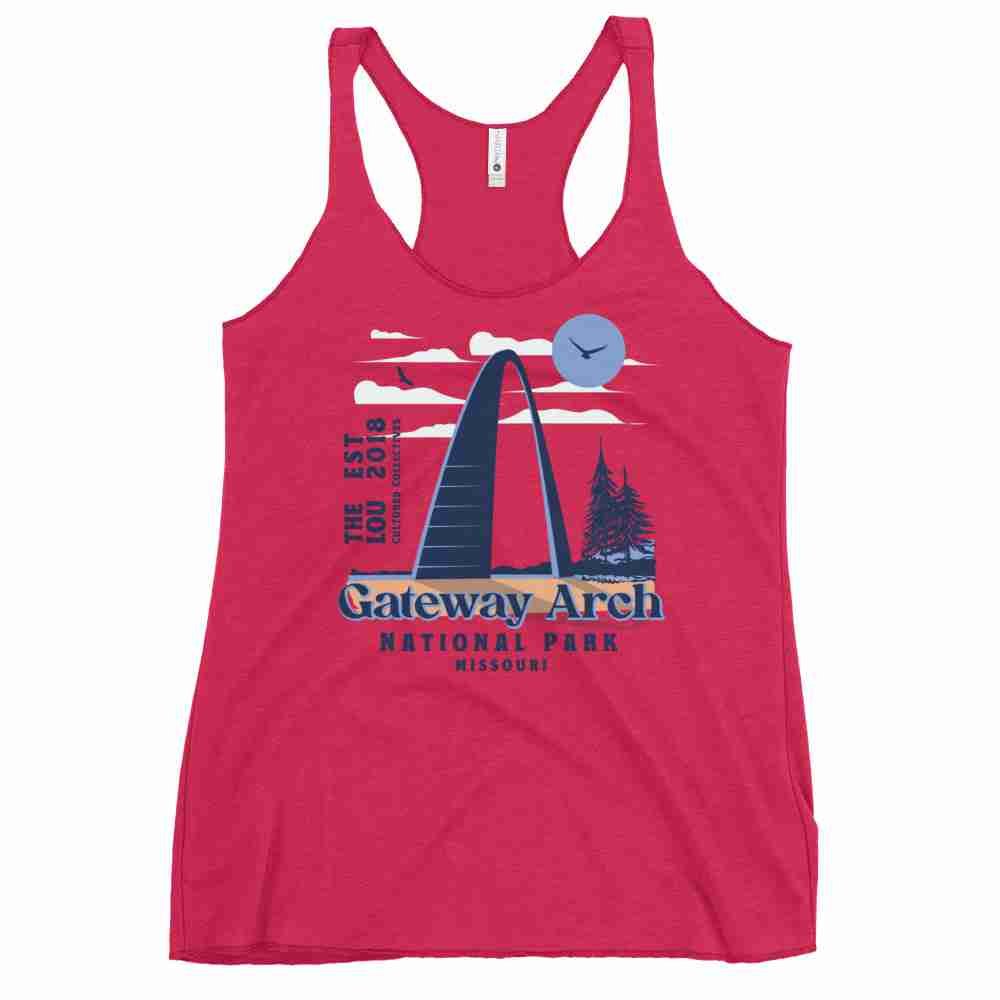 Gateway Arch Women's Racerback Tank